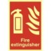 Fire Extinguisher Sign-Photoluminscent